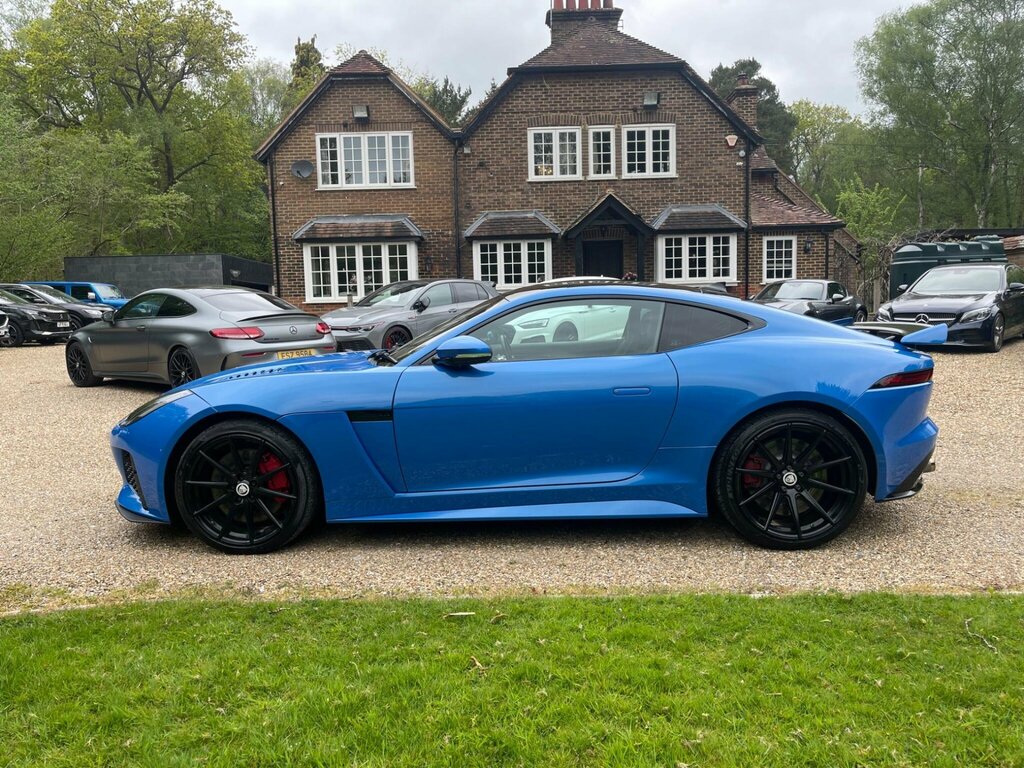 Jaguar F-Type 5.0 V8 Svr Awd Euro 6 Ss OE17FOM Blue #4