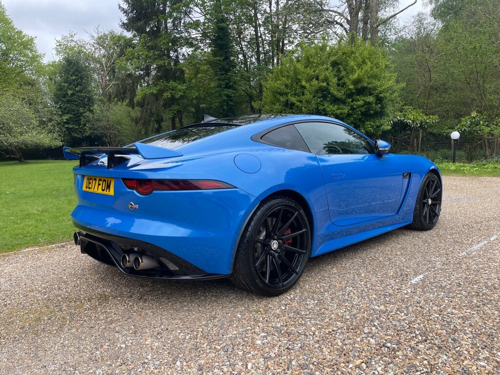 Jaguar F-Type 5.0 V8 Svr Awd Euro 6 Ss OE17FOM Blue #5