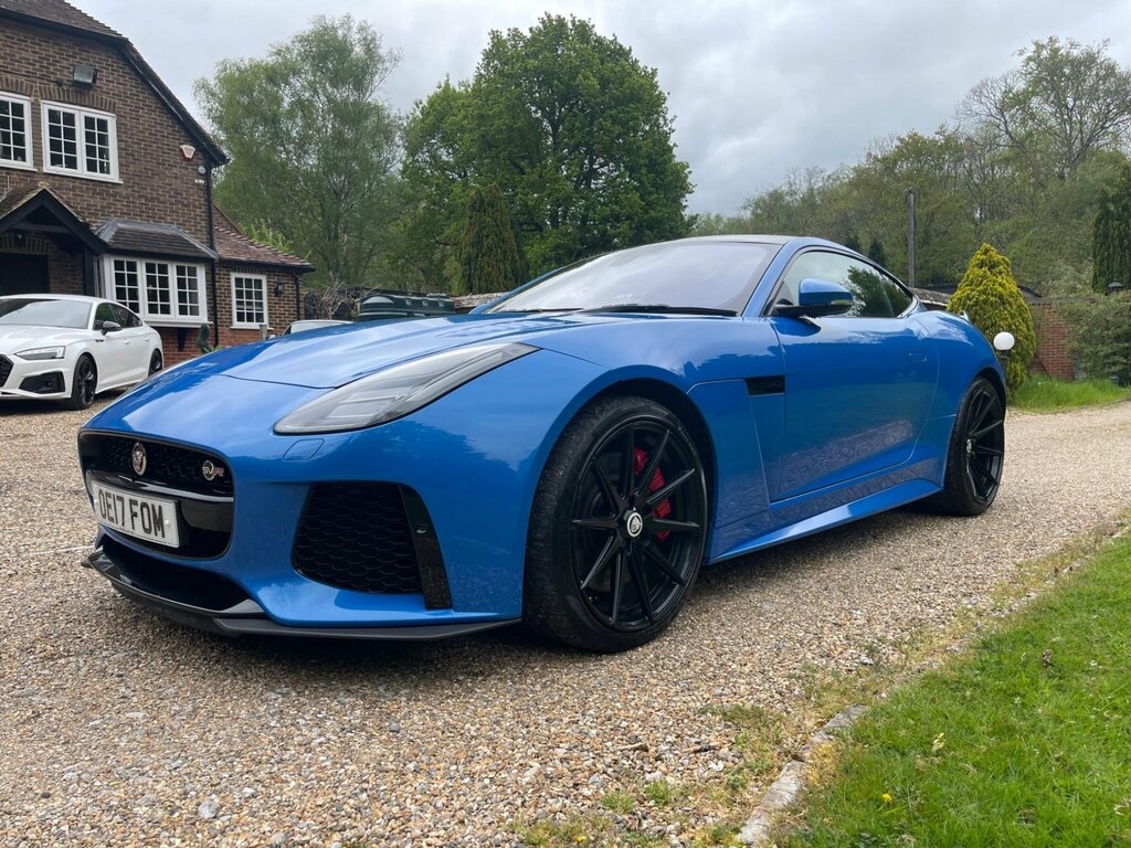 Jaguar F-Type 5.0 V8 Svr Awd Euro 6 Ss OE17FOM Blue #2