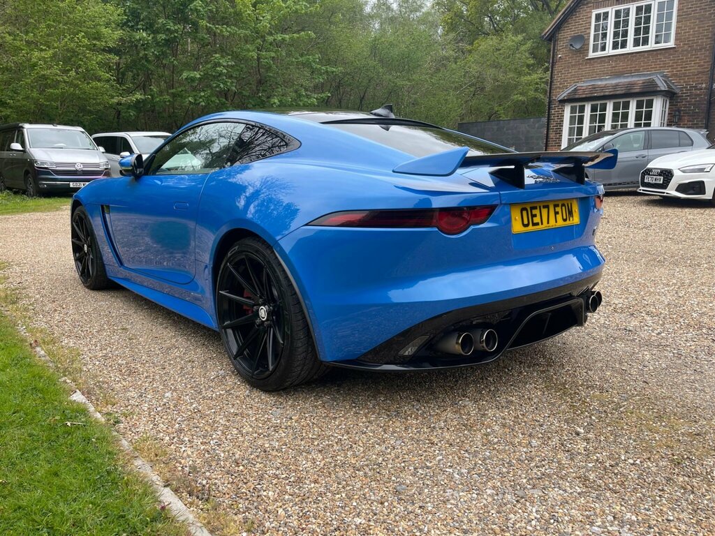 Jaguar F-Type 5.0 V8 Svr Awd Euro 6 Ss OE17FOM Blue #6