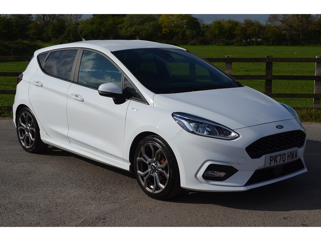 Ford Fiesta T Ecoboost St-line Edition White