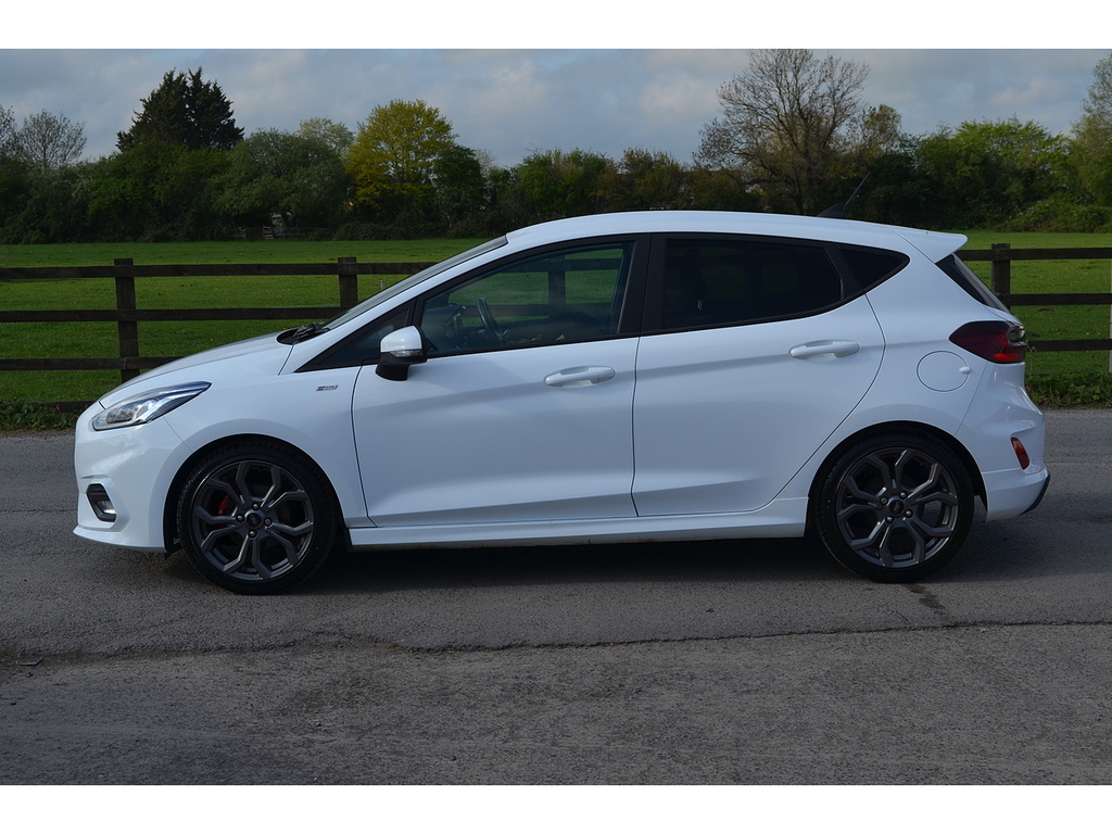 Ford Fiesta T Ecoboost St-line Edition PK70HWA White #5
