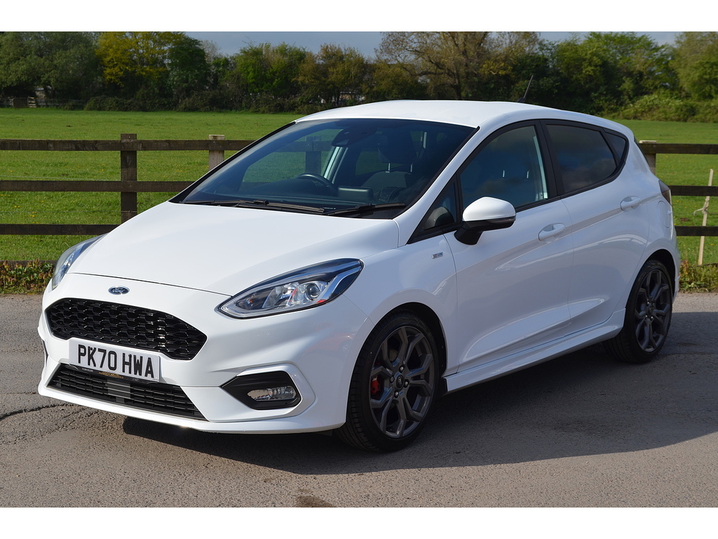 Ford Fiesta T Ecoboost St-line Edition PK70HWA White #4