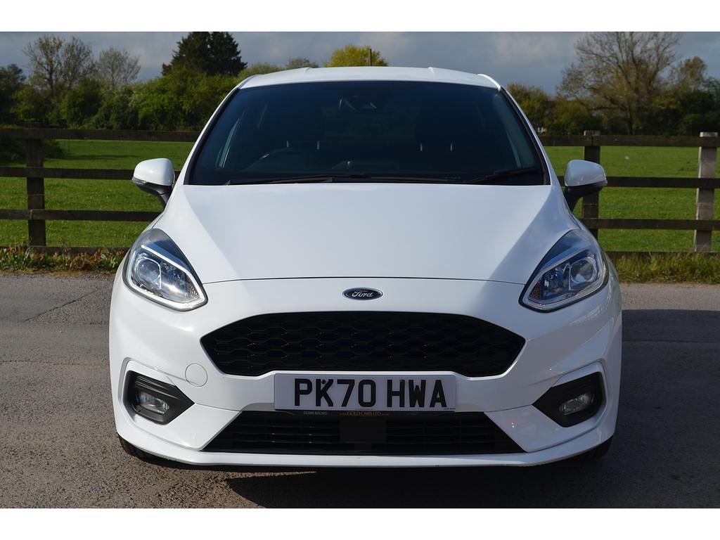 Ford Fiesta T Ecoboost St-line Edition PK70HWA White #3