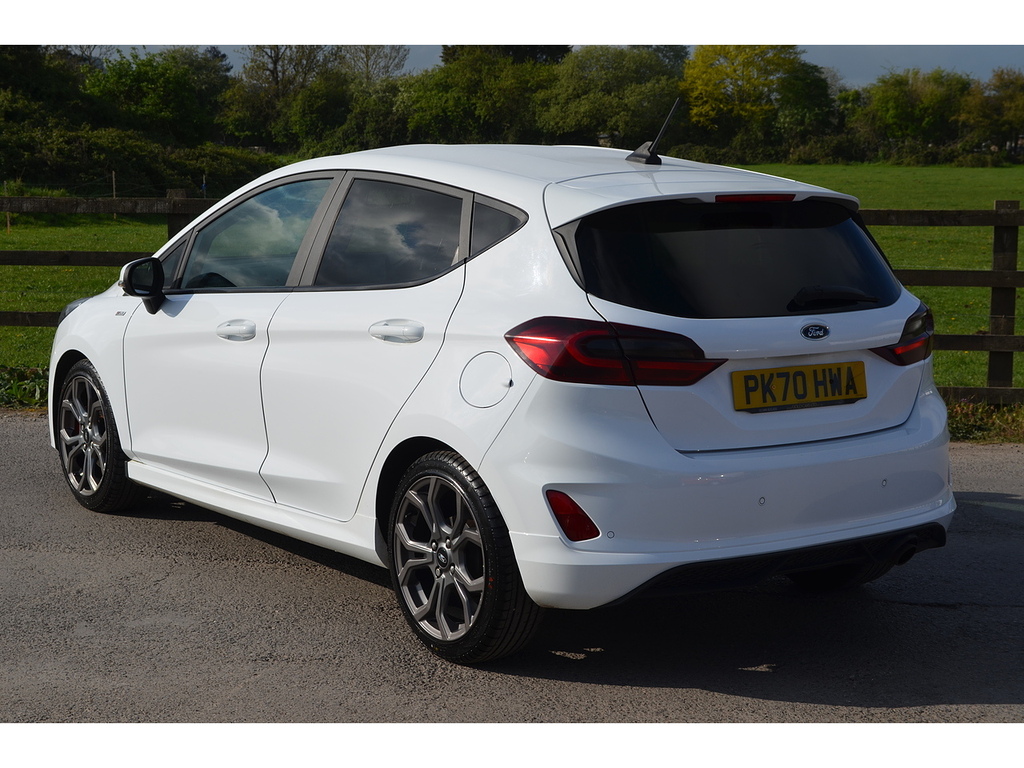 Ford Fiesta T Ecoboost St-line Edition PK70HWA White #6