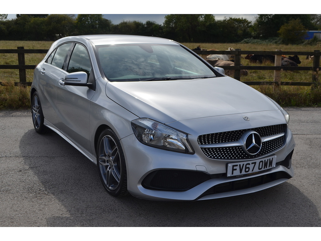 Mercedes-Benz A Class A180d Amg Line Silver