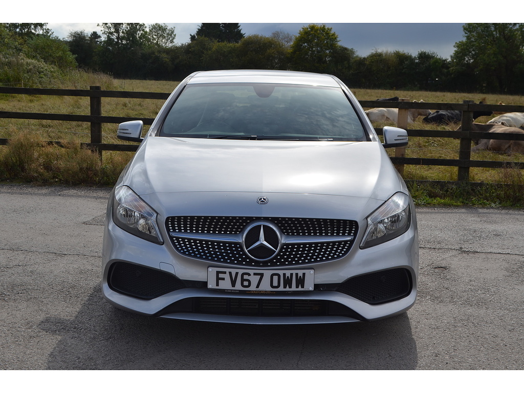 Mercedes-Benz A Class A180d Amg Line FV67OWW Silver #3