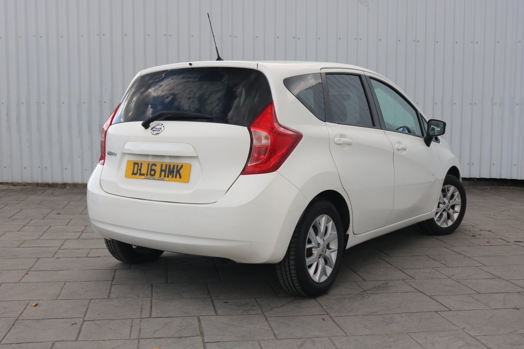 Nissan Note Mpv 1.2 Acenta DL16HMK White #4