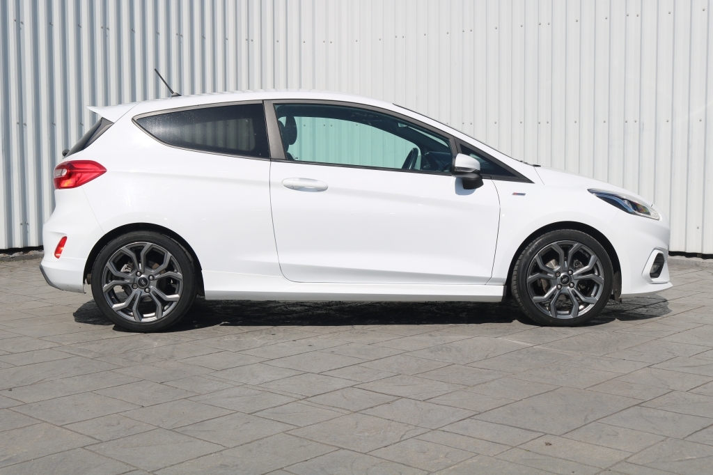 Ford Fiesta Hatchback 1.0 St-line HK69MYJ White #2