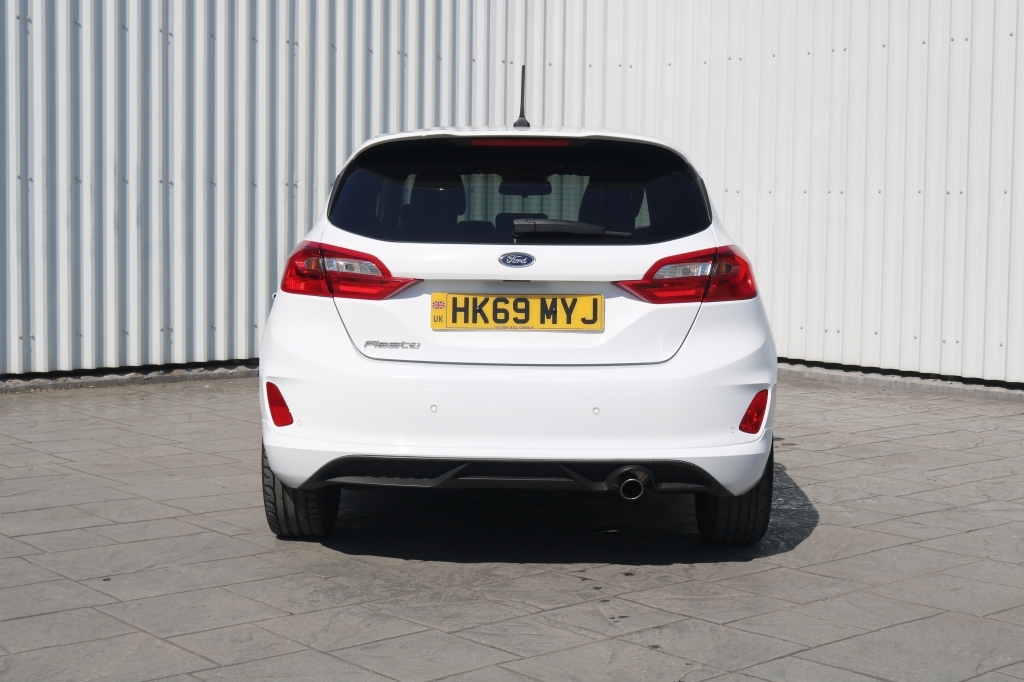Ford Fiesta Hatchback 1.0 St-line HK69MYJ White #5
