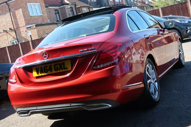Mercedes-Benz C Class 2015 2.1 C220d Sport Premium Saloon G VA64GXL Red #4