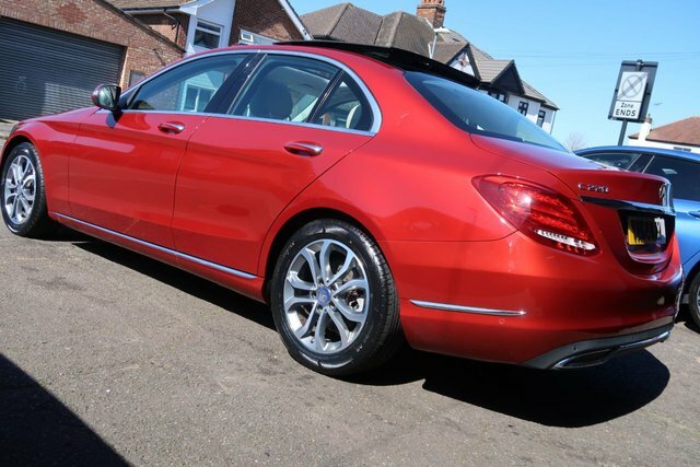 Mercedes-Benz C Class 2015 2.1 C220d Sport Premium Saloon G VA64GXL Red #6