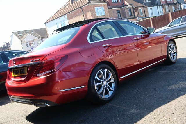 Mercedes-Benz C Class 2015 2.1 C220d Sport Premium Saloon G VA64GXL Red #3