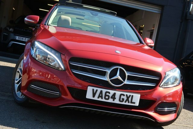Mercedes-Benz C Class 2015 2.1 C220d Sport Premium Saloon G Red