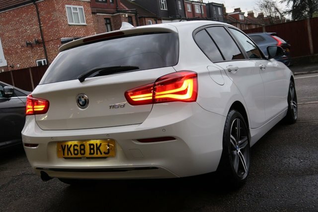 BMW 1 Series 2018 1.5 116D Sport Hatchback Euro YK68BKJ White #4