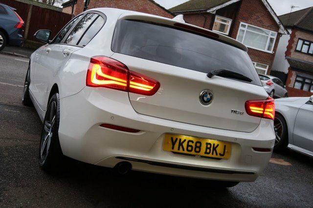 BMW 1 Series 2018 1.5 116D Sport Hatchback Euro YK68BKJ White #5