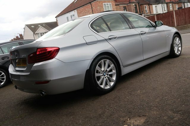 BMW 5 Series 2013 3.0 535I Luxury Saloon Euro 6 Silver #3
