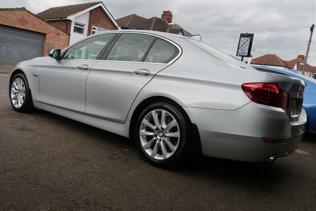 BMW 5 Series 2013 3.0 535I Luxury Saloon Euro 6 Silver #6