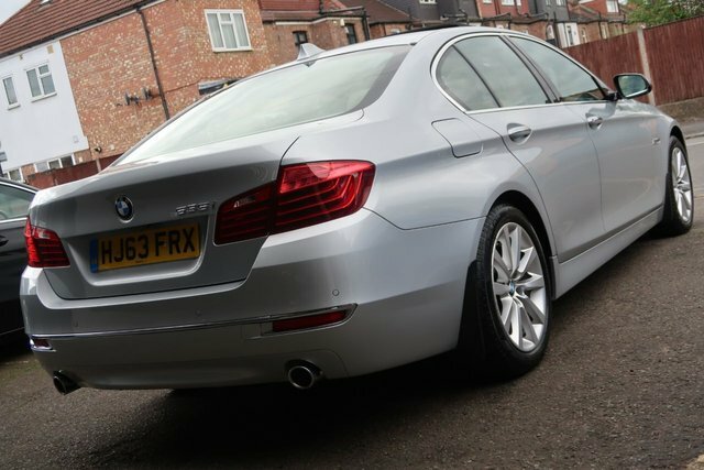 BMW 5 Series 2013 3.0 535I Luxury Saloon Euro 6 Silver #4