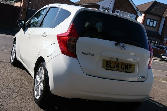 Nissan Note 2014 1.2 Dig-s Acenta Hatchback Cvt Eur BL14OMF White #5