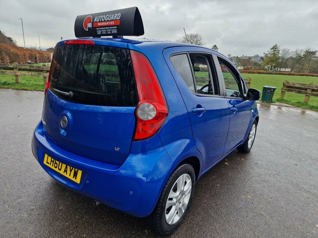 Vauxhall Agila 1.2 Vvt Ecoflex Se Mpv Euro 5 9 Blue #5
