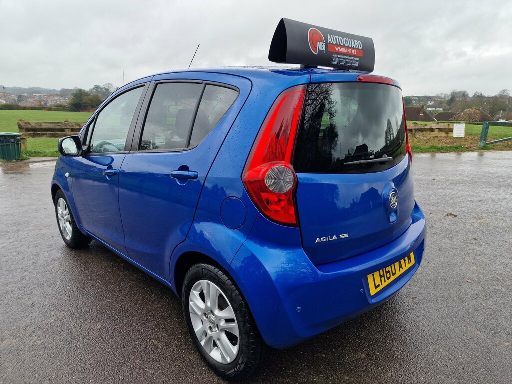 Vauxhall Agila 1.2 Vvt Ecoflex Se Mpv Euro 5 9 Blue #3