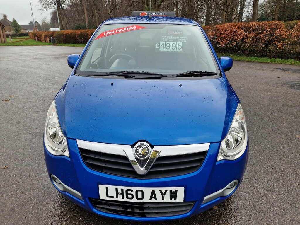 Vauxhall Agila 1.2 Vvt Ecoflex Se Mpv Euro 5 9 Blue