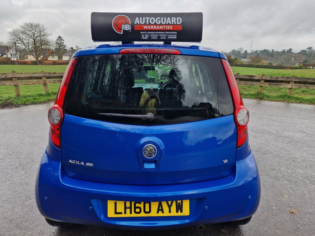 Vauxhall Agila 1.2 Vvt Ecoflex Se Mpv Euro 5 9 Blue #4