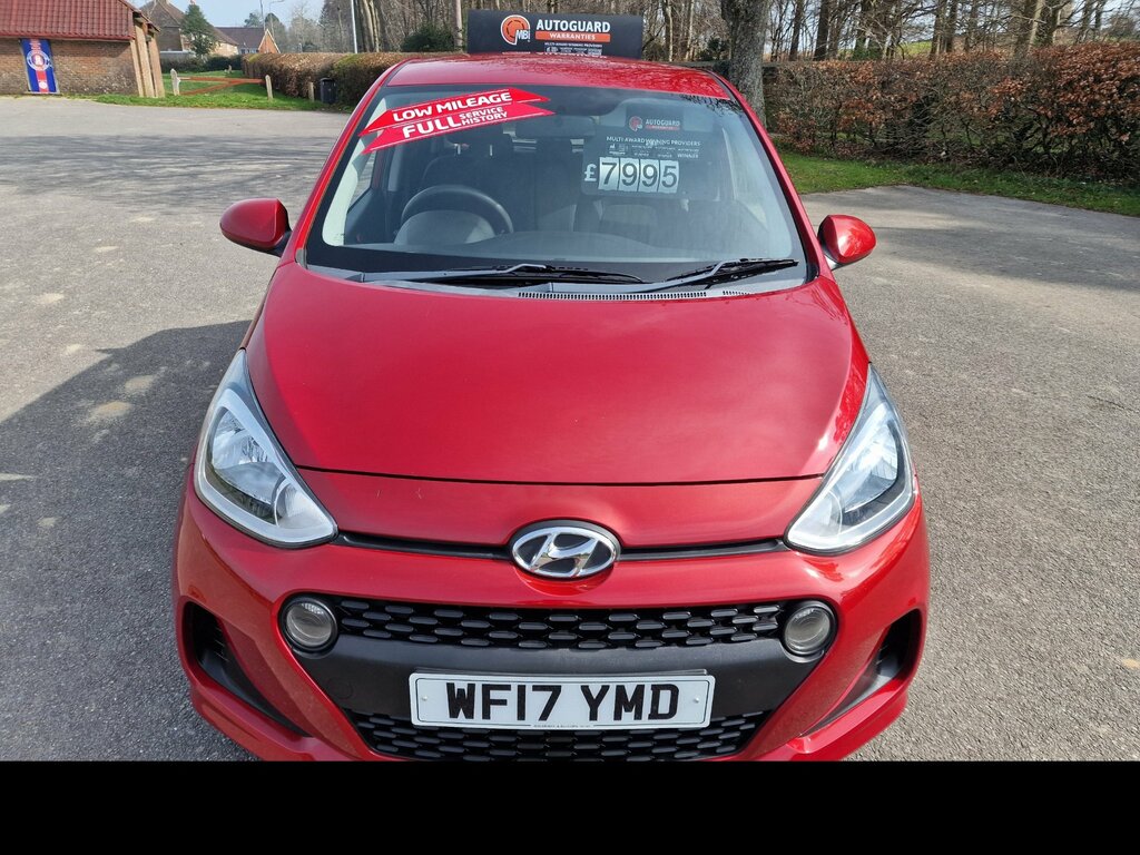 Hyundai I10 1.0 Blue Drive Se Hatchback Euro Red