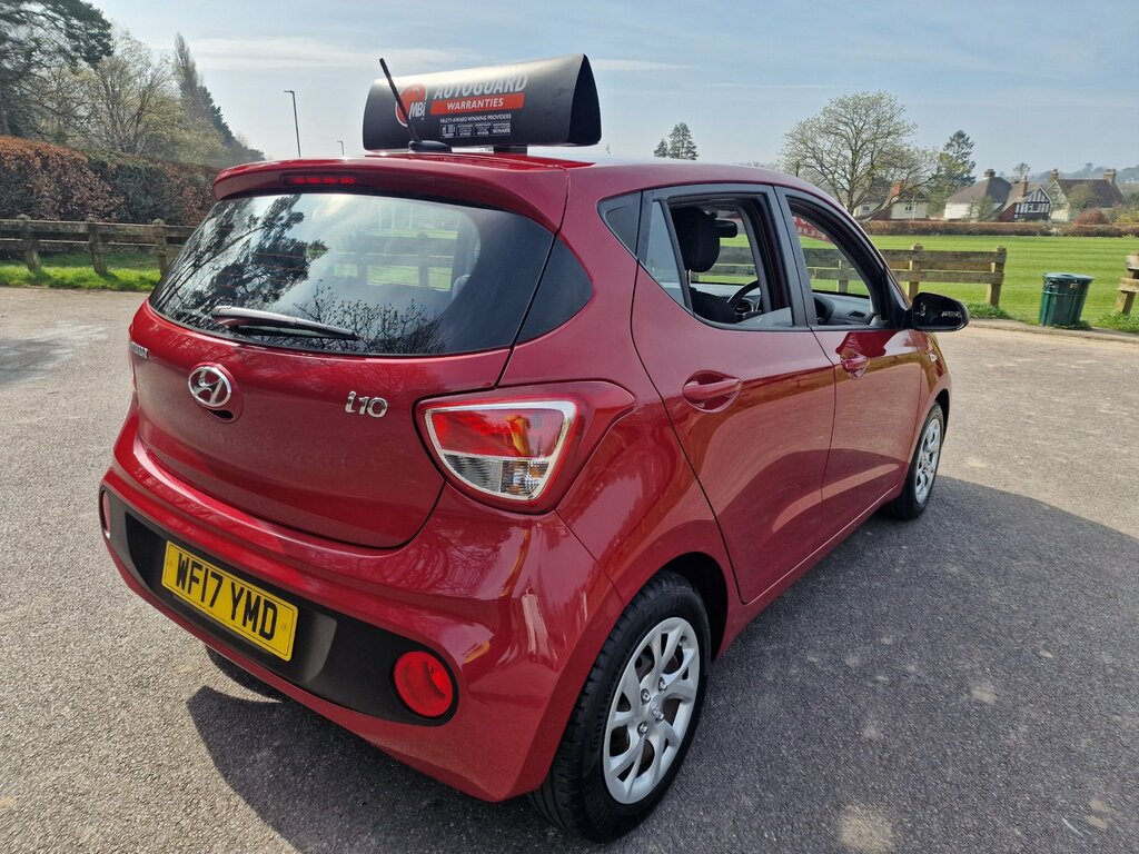 Hyundai I10 1.0 Blue Drive Se Hatchback Euro WF17YMD Red #5