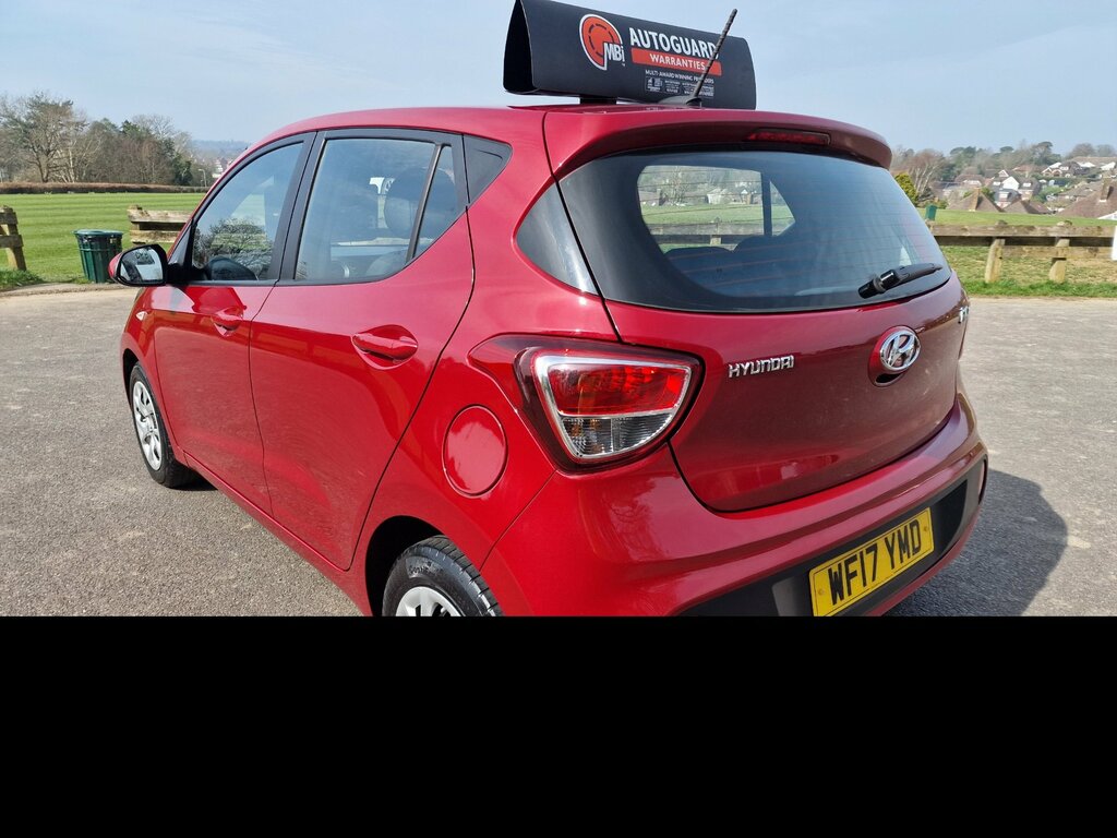 Hyundai I10 1.0 Blue Drive Se Hatchback Euro WF17YMD Red #3