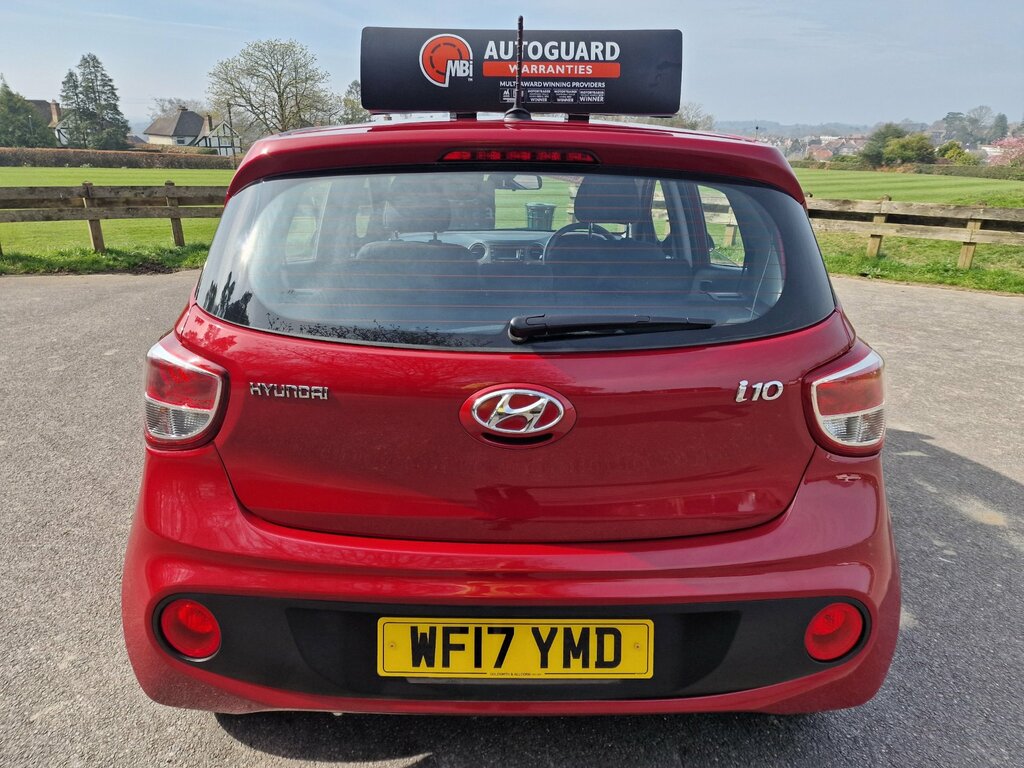 Hyundai I10 1.0 Blue Drive Se Hatchback Euro WF17YMD Red #4