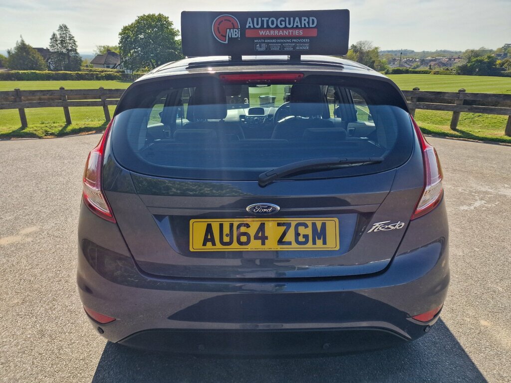 Ford Fiesta 1.6 Zetec Hatchback Powershift Euro 5 AU64ZGM Grey #4