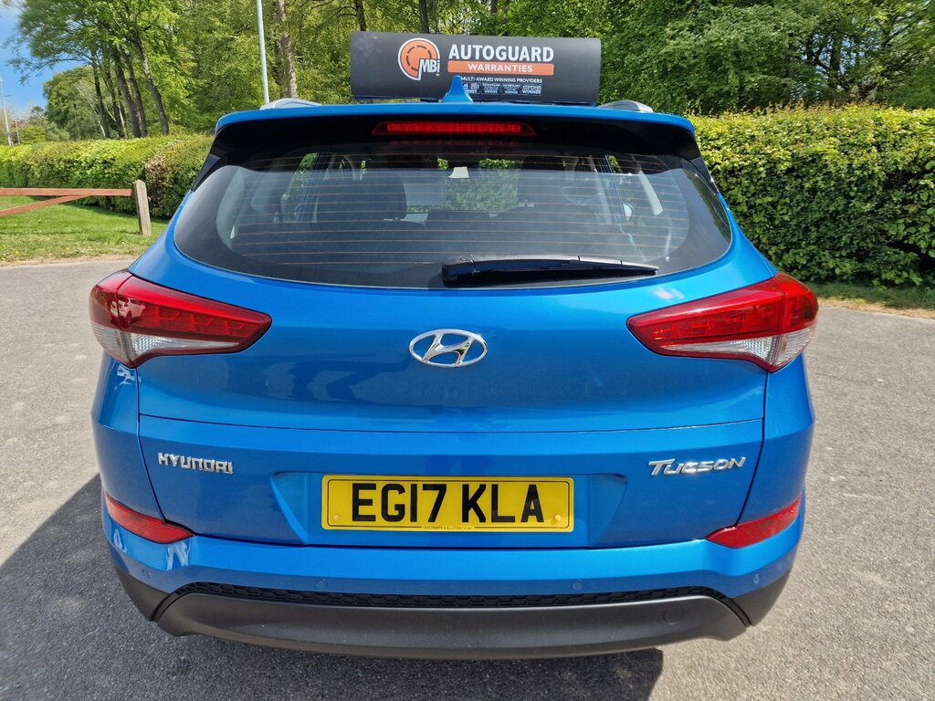 Hyundai Tucson 1.6 Gdi Blue Drive Se Suv Euro 6 EG17KLA Blue #4