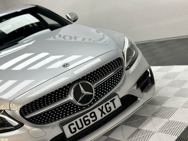 Mercedes-Benz C Class 2.0 C220d Amg Line Premium Saloon G-t GU69XGT Silver #6