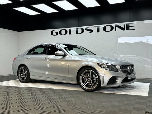 Mercedes-Benz C Class 2.0 C220d Amg Line Premium Saloon G-t Silver