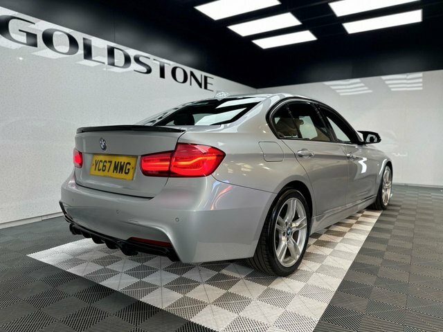 BMW 3 Series 3.0 335D M Sport Saloon Xdrive Eur YC67MWG Silver #5