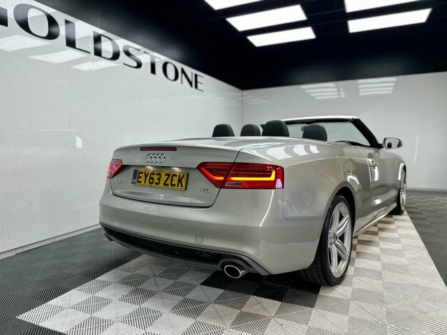 Audi A5 1.8 Tfsi S Line Special Edition Convertible Pe Silver #5