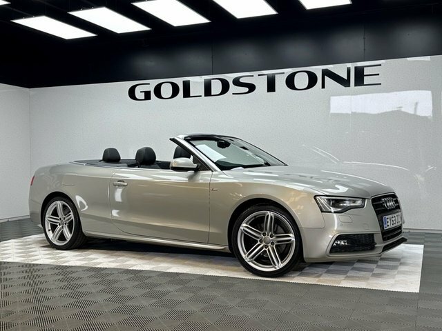 Audi A5 1.8 Tfsi S Line Special Edition Convertible Pe Silver