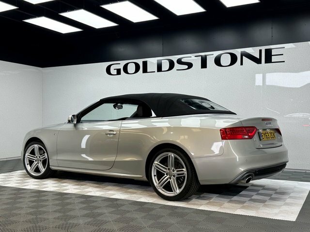 Audi A5 1.8 Tfsi S Line Special Edition Convertible Pe Silver #2