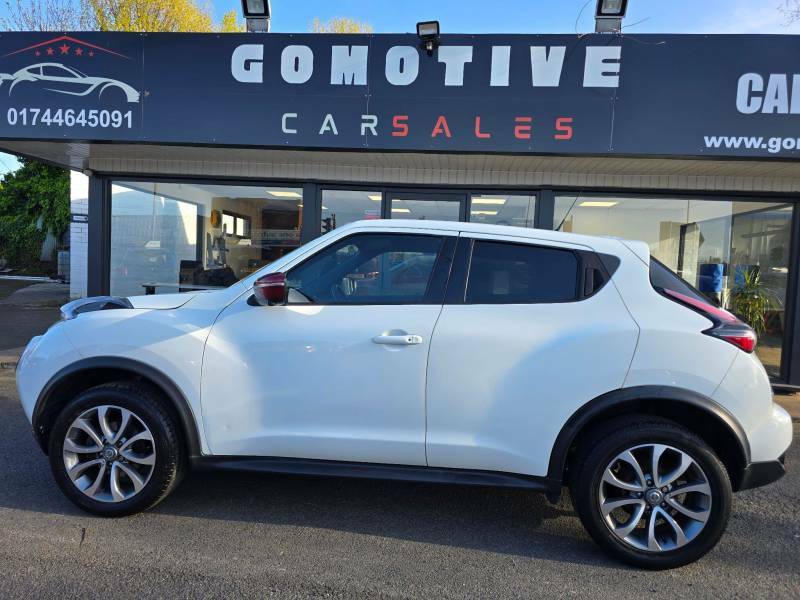 Nissan Juke 1.5 Dci Tekna Euro 6 Ss - 2017 67 BV67ZRT White #2