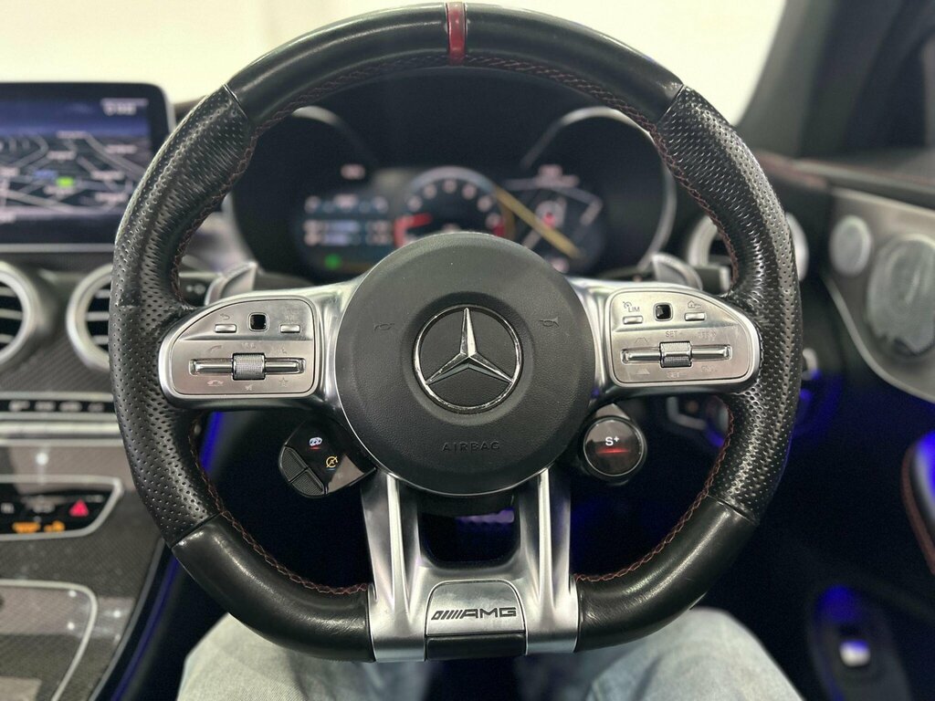 Mercedes-Benz C Class 4.0 C63 V8 Biturbo Amg Premium Plus Coupe Pe AU68MTO White #3