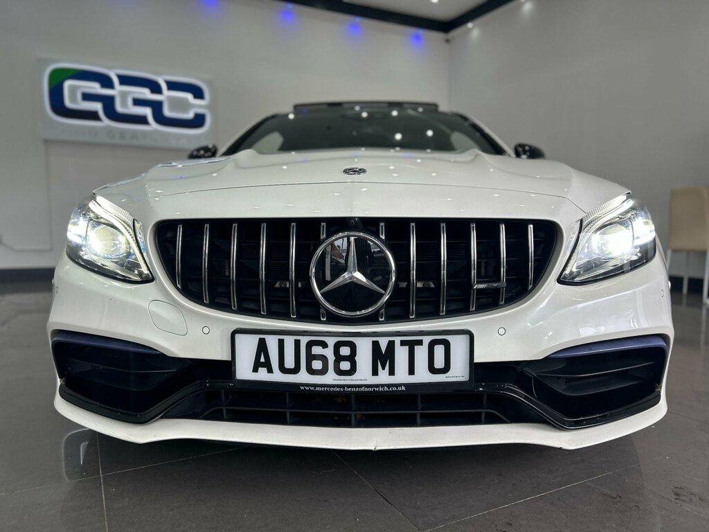 Mercedes-Benz C Class 4.0 C63 V8 Biturbo Amg Premium Plus Coupe Pe AU68MTO White #5