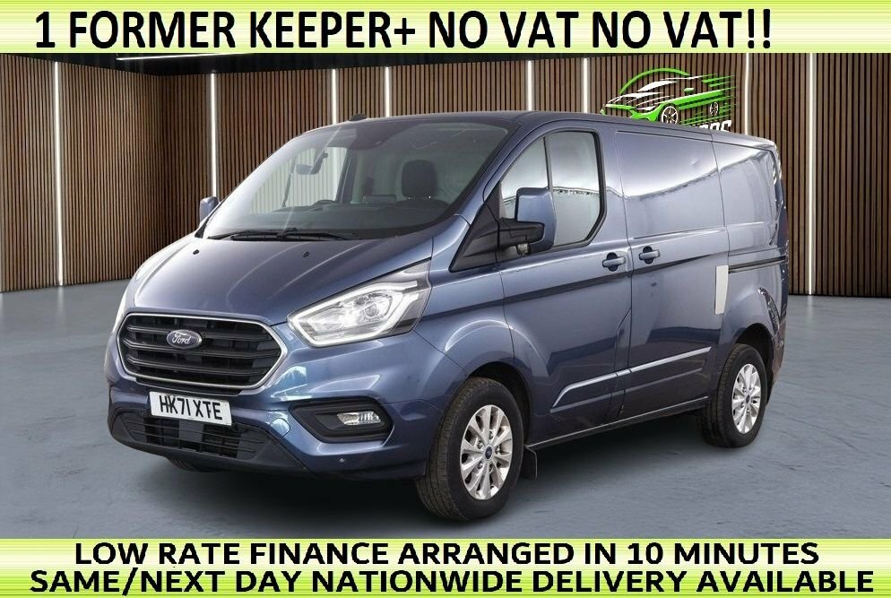 Ford Transit Custom 2L Limited Blue
