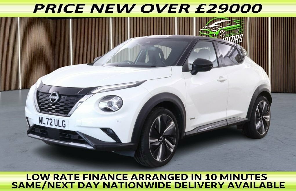 Nissan Juke 1L Tekna White