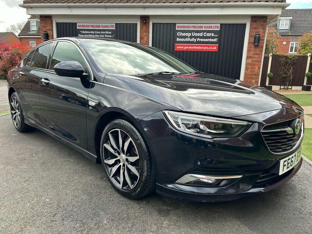 Vauxhall Insignia Hatchback 1.5I Turbo Elite Nav Grand Sport Euro 6 Blue