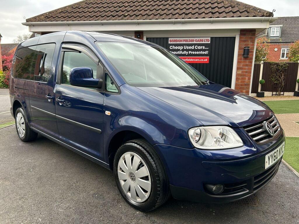 Volkswagen Caddy Maxi Life Maxi 1.9 Tdi Maxi- Blue #1