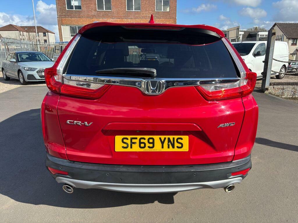 Honda Cr-V 1.5 Vtec Turbo Ex Cvt 4Wd Euro 6 Red #6