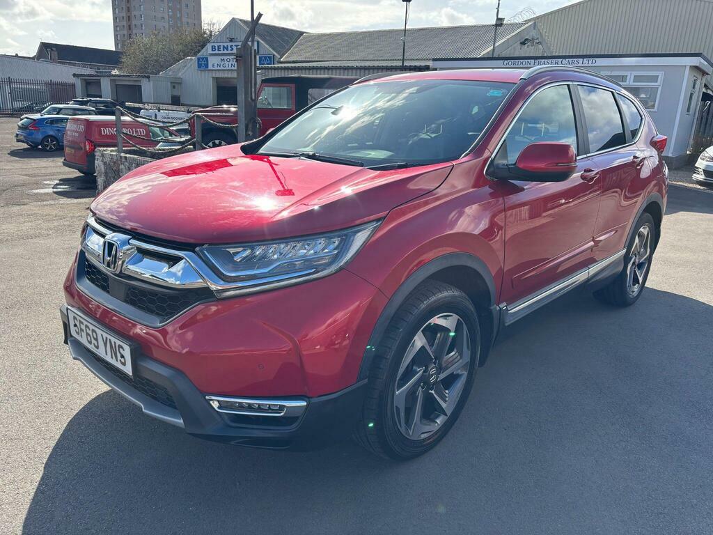 Honda Cr-V 1.5 Vtec Turbo Ex Cvt 4Wd Euro 6 Red #3