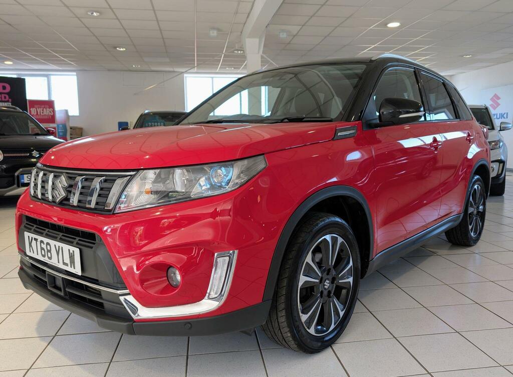 Suzuki Vitara 1.4 Boosterjet Sz5 Allgrip Euro 6 Ss KT68YLW Red #3
